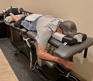 Chiropractic Las Vegas NV Spinal Decompression Man